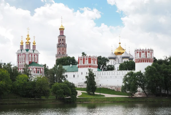 Novodevichy Manastırı. Moscow, Rusya Federasyonu — Stok fotoğraf