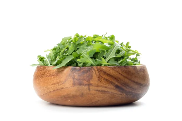 Свежий салат из рукколы — стоковое фото