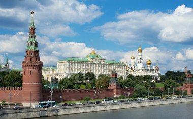 Moskova kremlin görünümünü