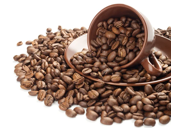 Brown coffee beans — Stock Photo, Image