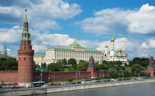 Vista do Kremlin de Moscou — Fotografia de Stock