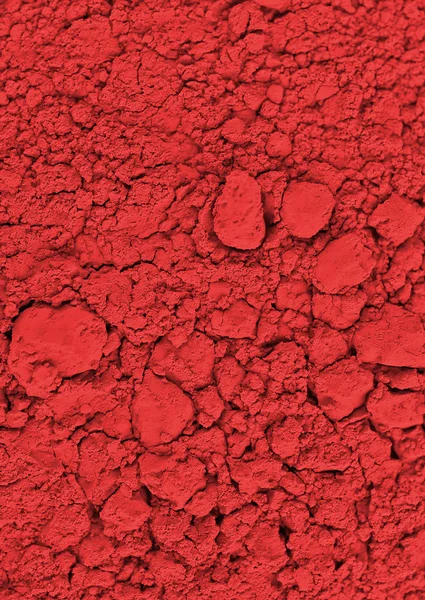 红色的化学粉末 — 图库照片
