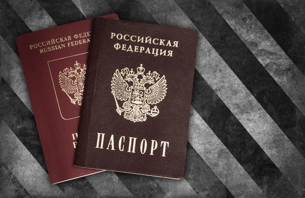 Pasaportes rusos — Foto de Stock