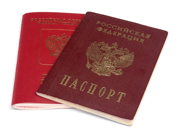 Russische paspoorten — Stockfoto