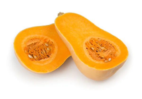 Bottle shaped butternut pumpkin — Stock Photo, Image