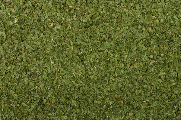 Dry Organic Parsley Leaves Background Texture Top View — Zdjęcie stockowe