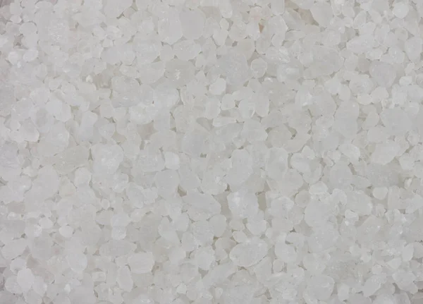 Coarse Salt Background Texture Top View — Stock Photo, Image