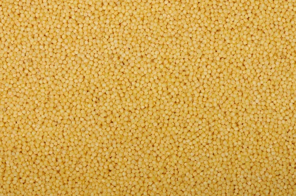 Yellow Millet Background Texture Top View — Foto Stock