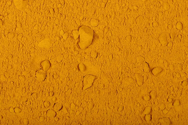 Turmeric Powder Texture Background — Φωτογραφία Αρχείου