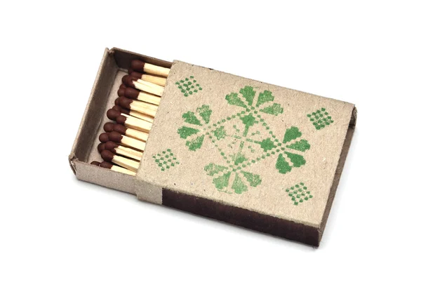Safety matches isolated on white — Stock Photo, Image