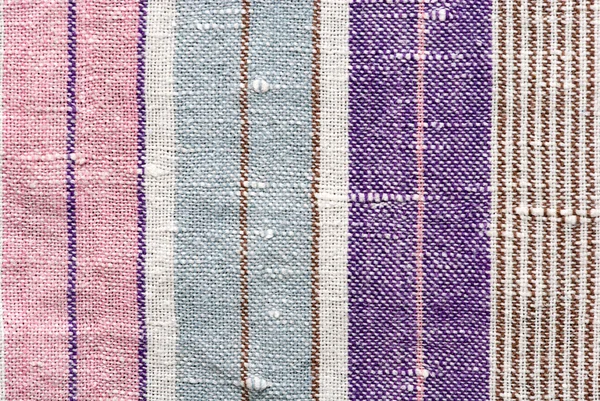 Stripe fabric texture — Stock Photo, Image
