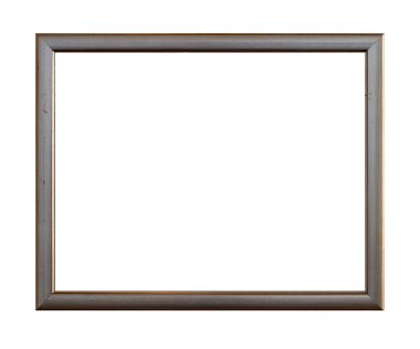 Beyaz arka plan üzerinde yaşlı çerçeve