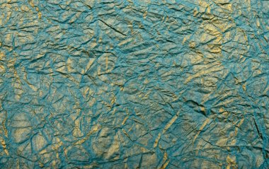 buruşuk yeşil kağıt