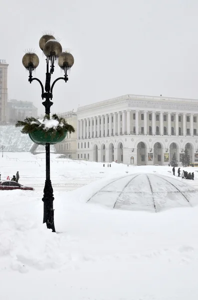 Κίεβο το χειμώνα — Φωτογραφία Αρχείου