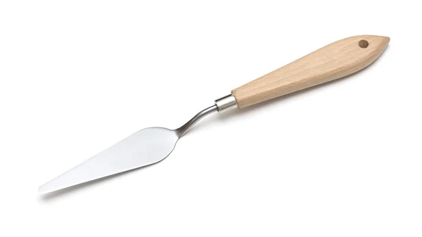 Painting knife on white background — Stock Photo, Image