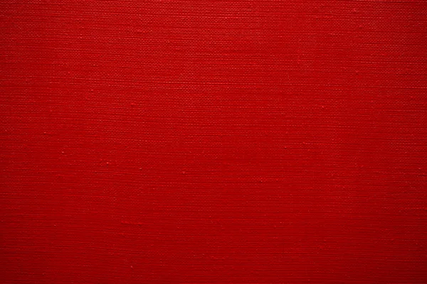 Texture of red canvas — Stock Photo, Image