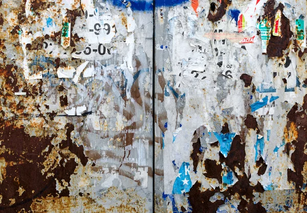 Abstrakt bakgrund från rester av affischer — Stockfoto