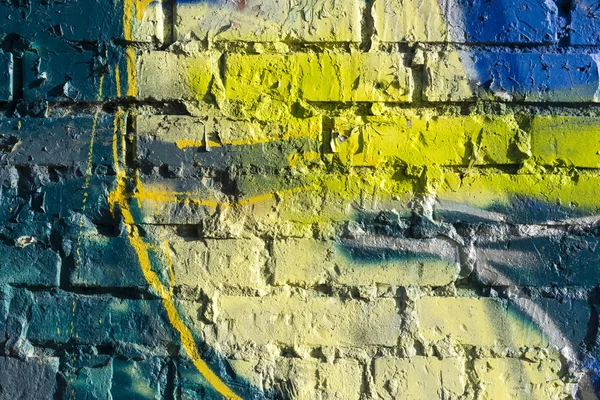 Background texture colored graffiti detail — Stock Photo, Image