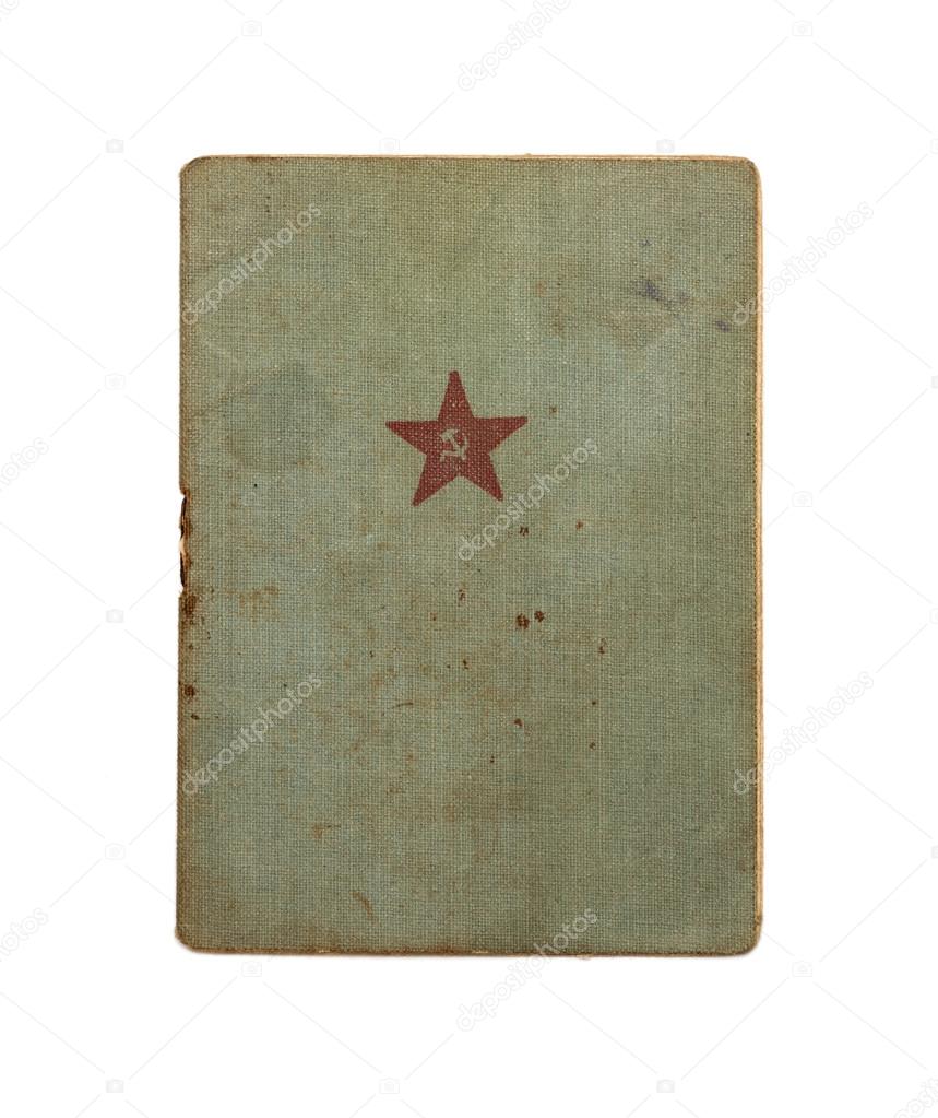 Red Army soldiers ID book. 1940