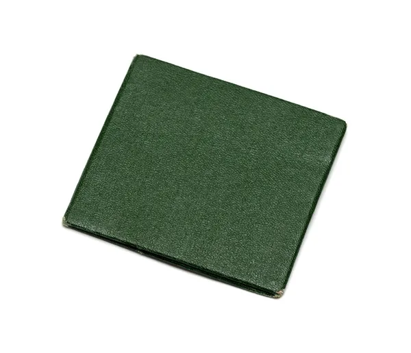 Green cover on a white background — Stock Photo, Image