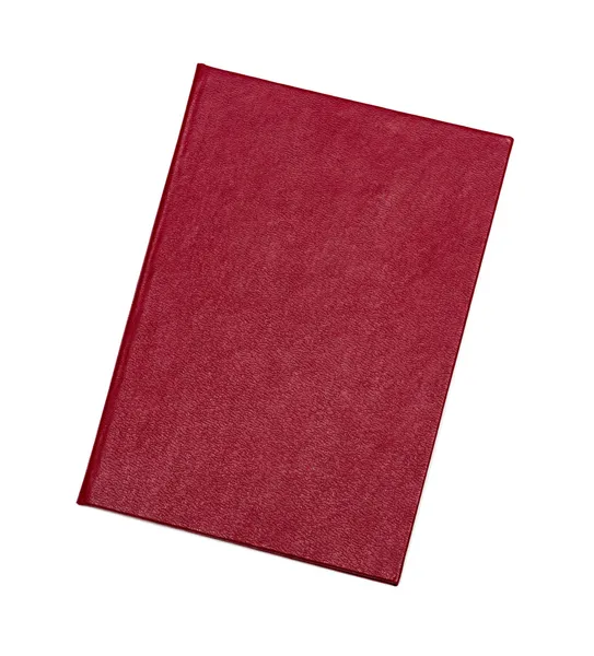 Red cover on a white background — Stock Photo, Image