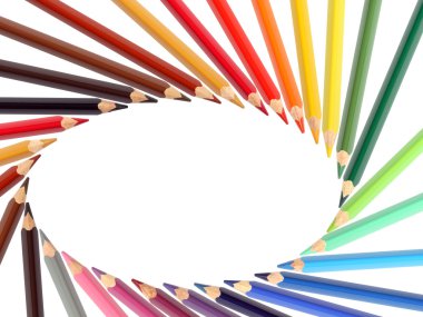 boya kalemi çerçeve