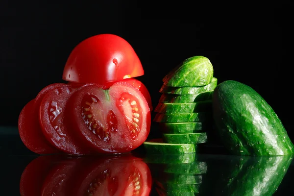 Nakrájené zeleniny — Stock fotografie