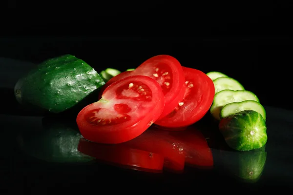 Sliced Vegetables — Stock Photo, Image