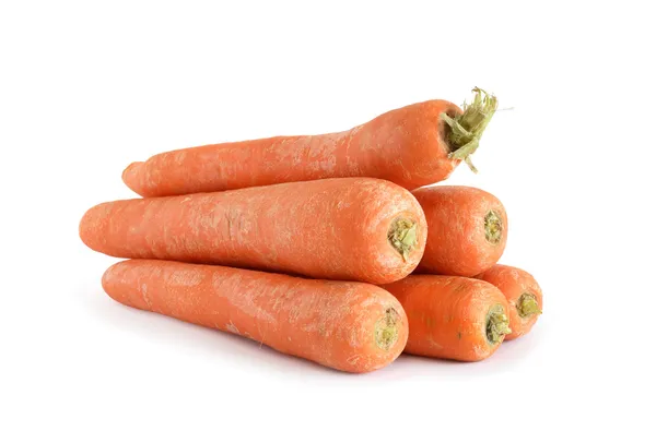 Zanahoria sobre blanco — Foto de Stock