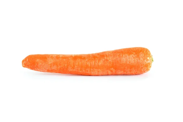 在白色的胡萝卜 — 图库照片