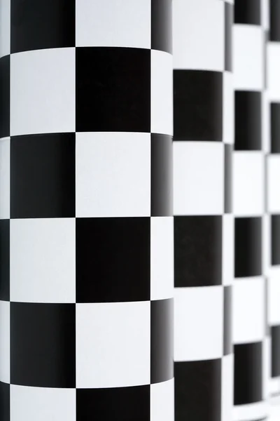 Colonnato a scacchi — Foto Stock