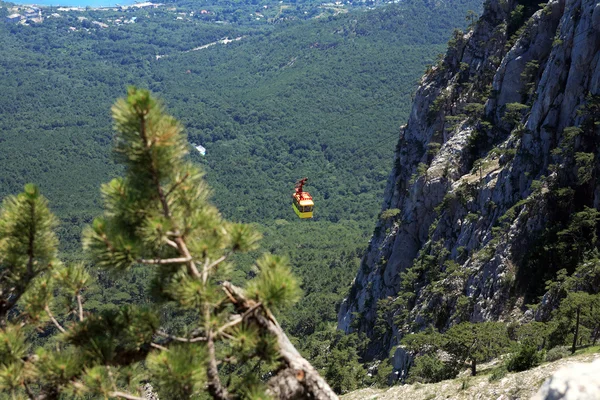 Flyg-ropeway — Stockfoto