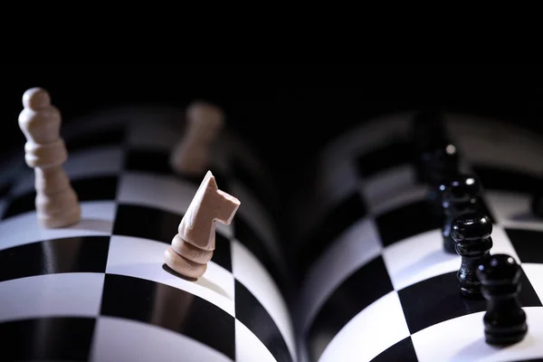 Шахматная абстракция — стоковое фото