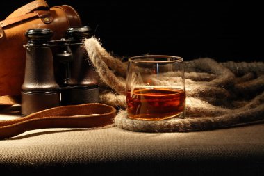 rum ile natürmort