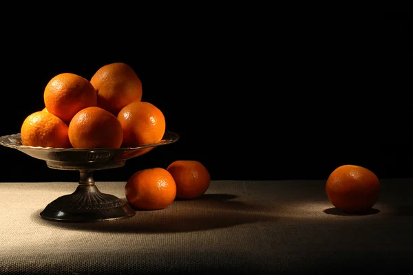 Mandarinen in Schale — Stockfoto