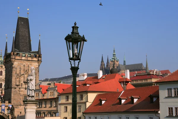 Praag het platform — Stockfoto