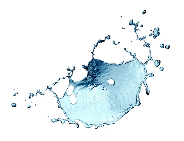 Vody splash abstraktní — Stock fotografie