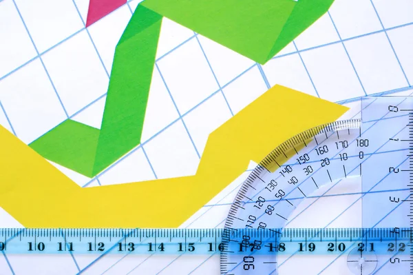 Gráfico de negocios — Foto de Stock