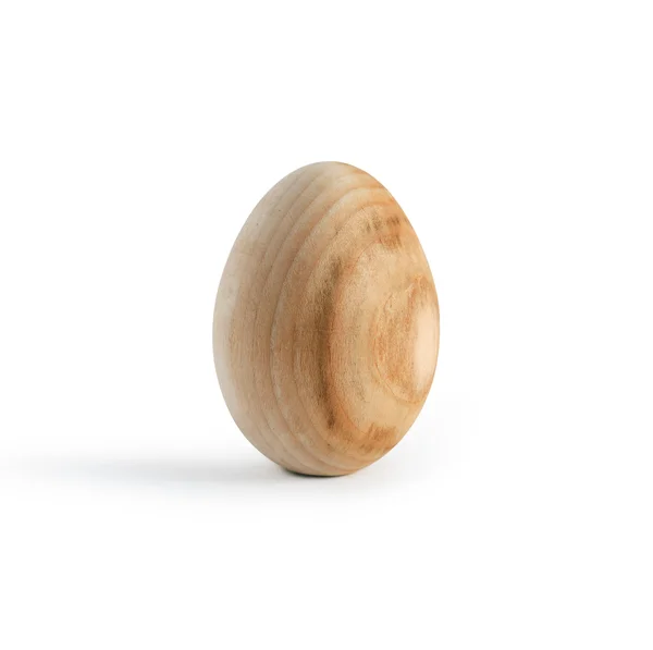 Wooden Egg — Stock Photo, Image