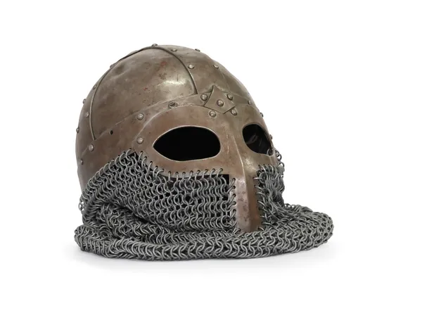 Casco medieval — Foto de Stock