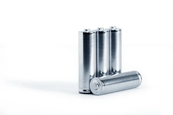 Uppsättning batterier — Stockfoto