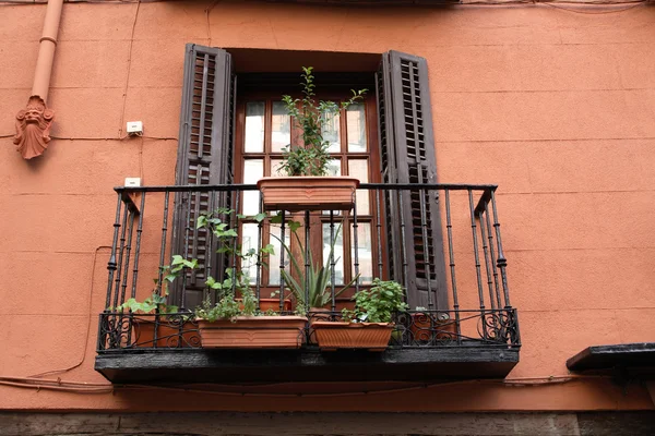 Eski balkon — Stok fotoğraf