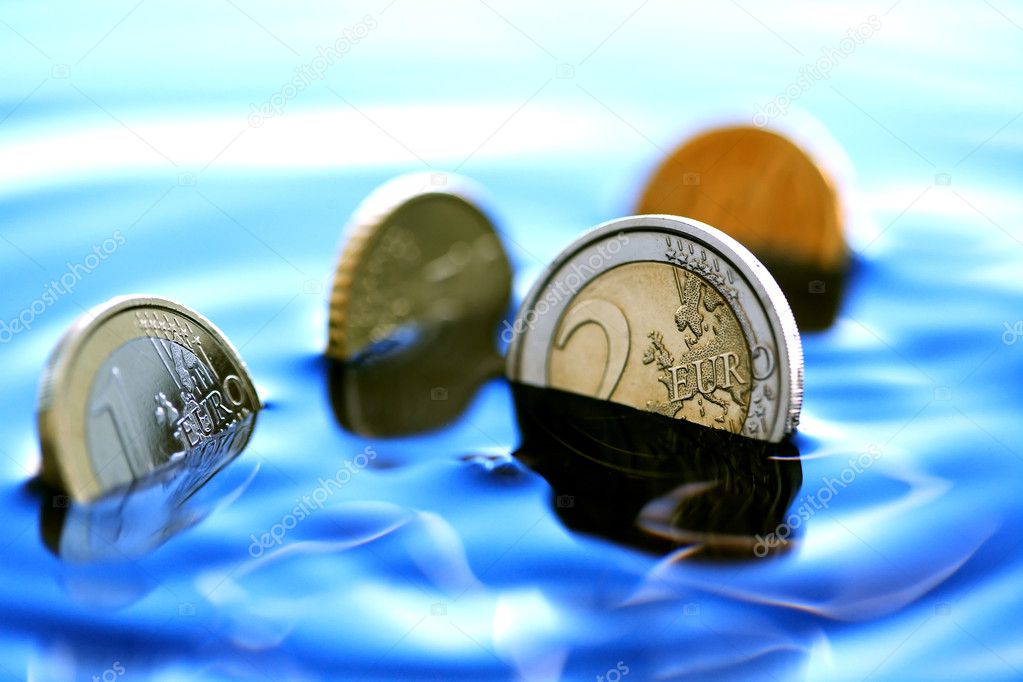 Sinking Coins Stock Photo by ©kvkirillov 36754457
