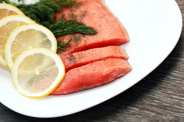 Filete de salmón — Foto de Stock