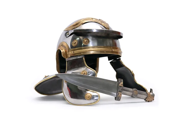 Helmet And Dagger — Stock Photo, Image