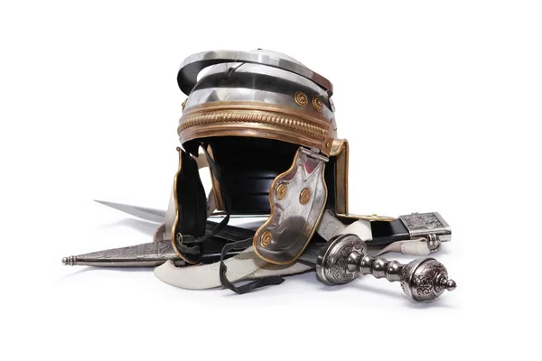 Helm und Schwert — Stockfoto