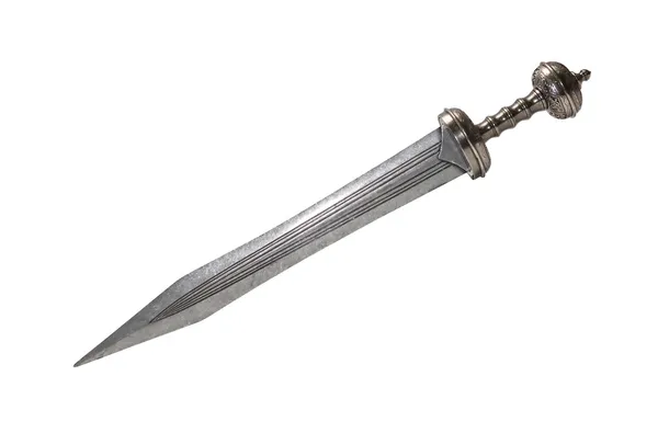 Oude Romeinse zwaard Stockafbeelding