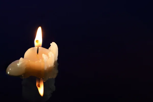 Melted Candle — Stock Photo, Image