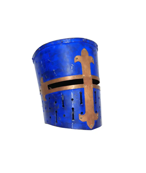 条顿骑士团的头盔 — 图库照片