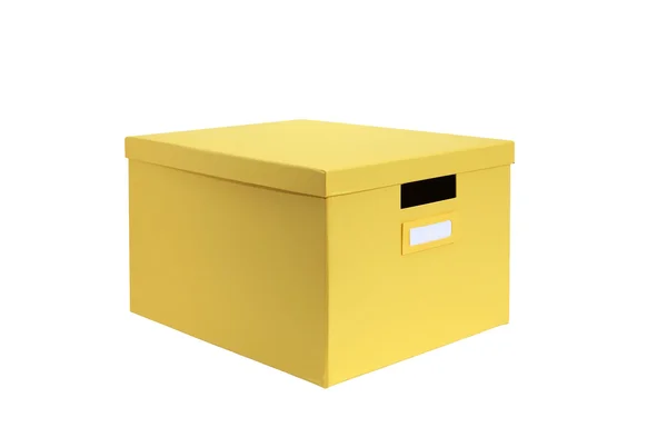 Yellow Box — Stock Photo, Image